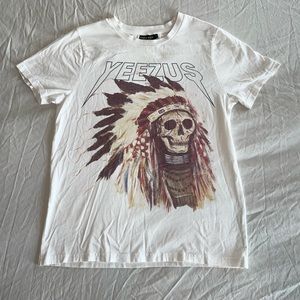 Yeezus tour Kanye West cotton vintage band t shirt
